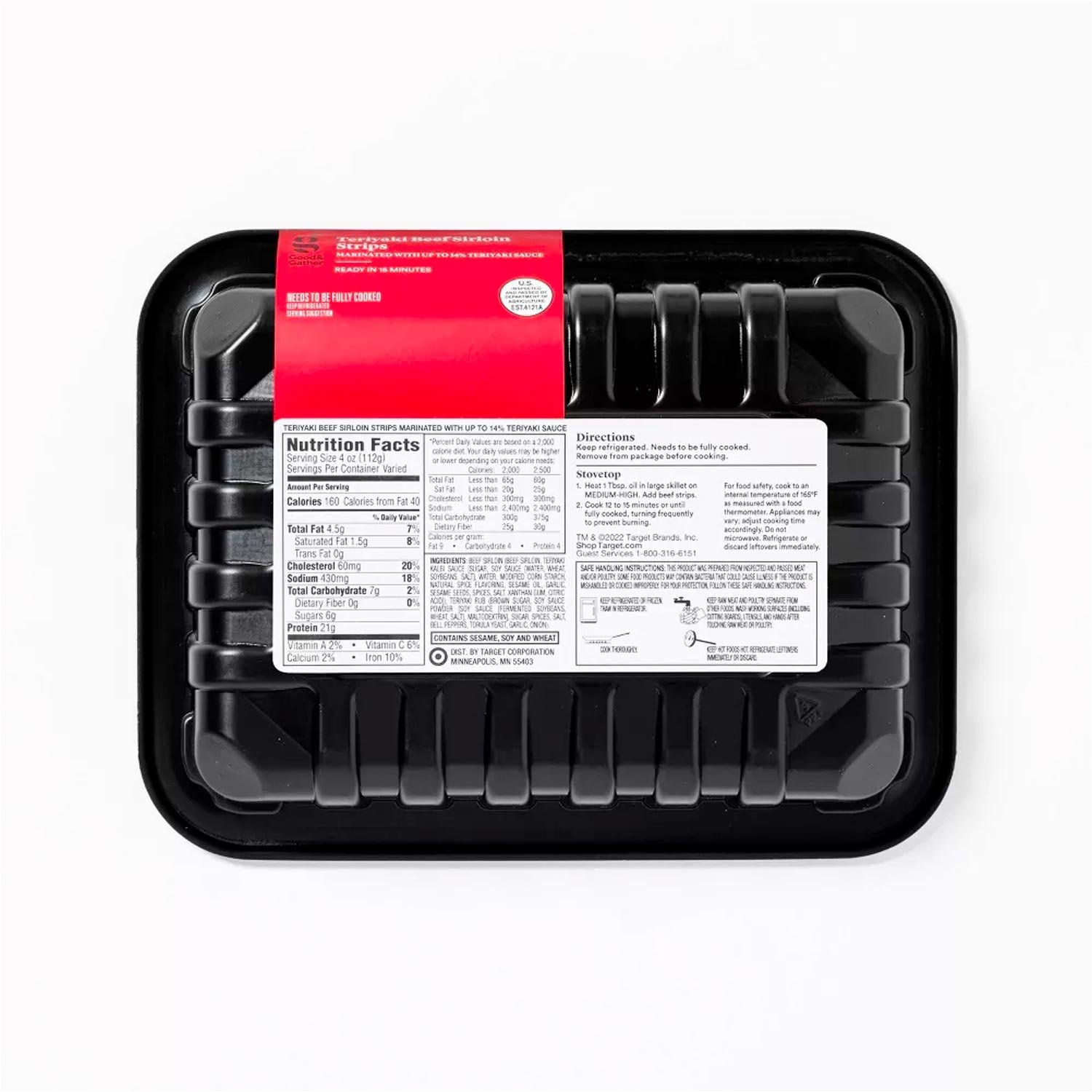 Teriyaki Beef Sirloin Strips - price per lb - Imagem 2