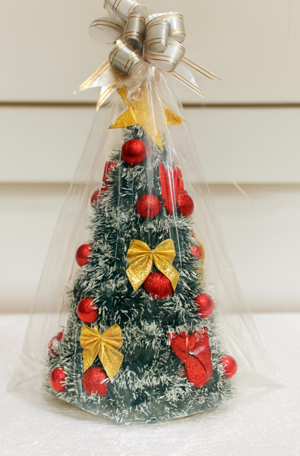 Árvore de Natal Decorada Média