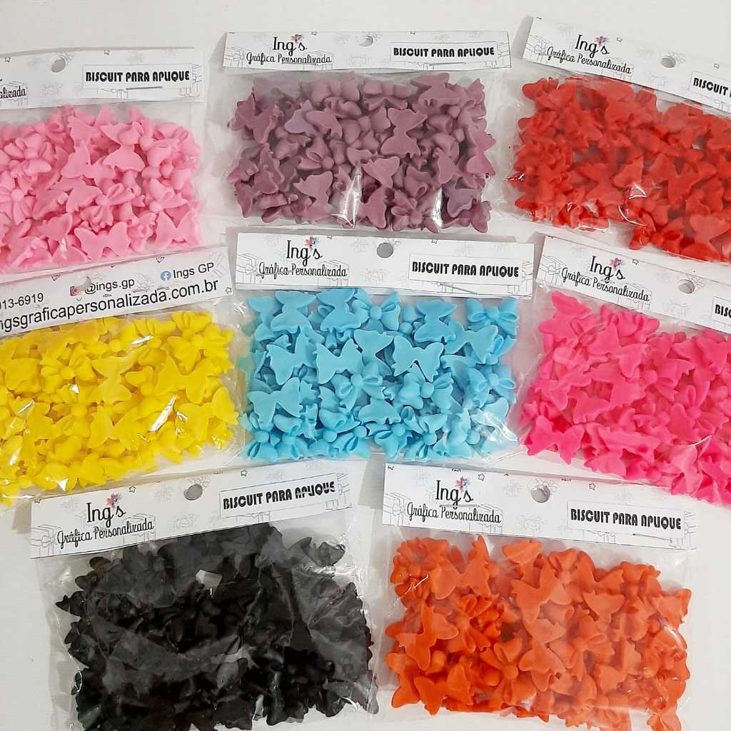 LAÇO DE BISCUIT 60UN 1,5CM