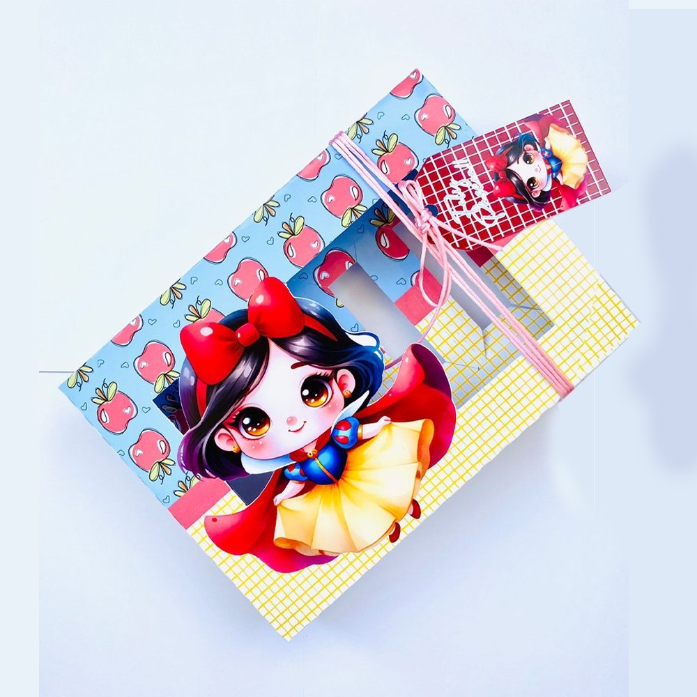 Caixa Kit Mini Confeiteiro Modelo Branca de Neve Kids/ Montada