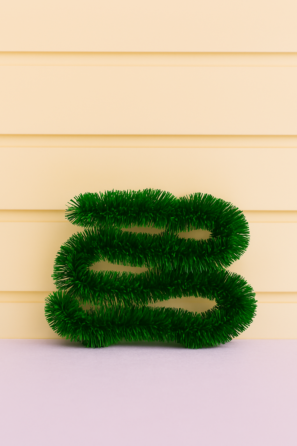 Festão 7 cm x 2 m Verde – Enfeite Natalino Decoração