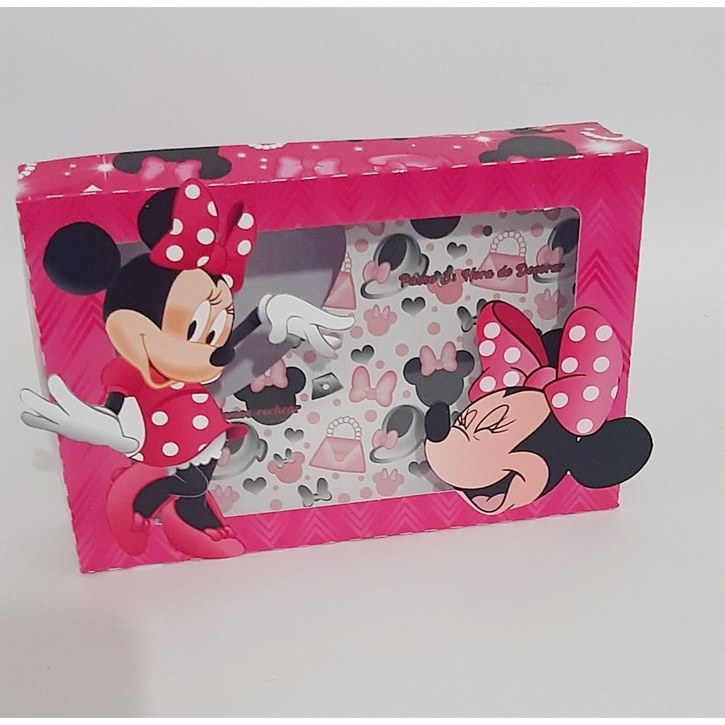 Caixa Kit Mini Confeiteiro Minnie Montada