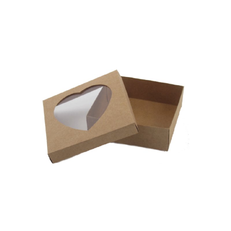 25 embalagens papel Kraft para doces 8 cm x 8 cm