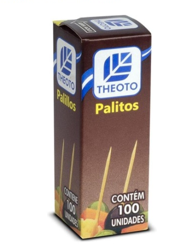 PALITO DE DENTE C/100UN