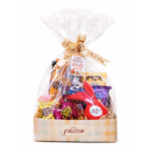 Cesta de Páscoa Personalizada Premium