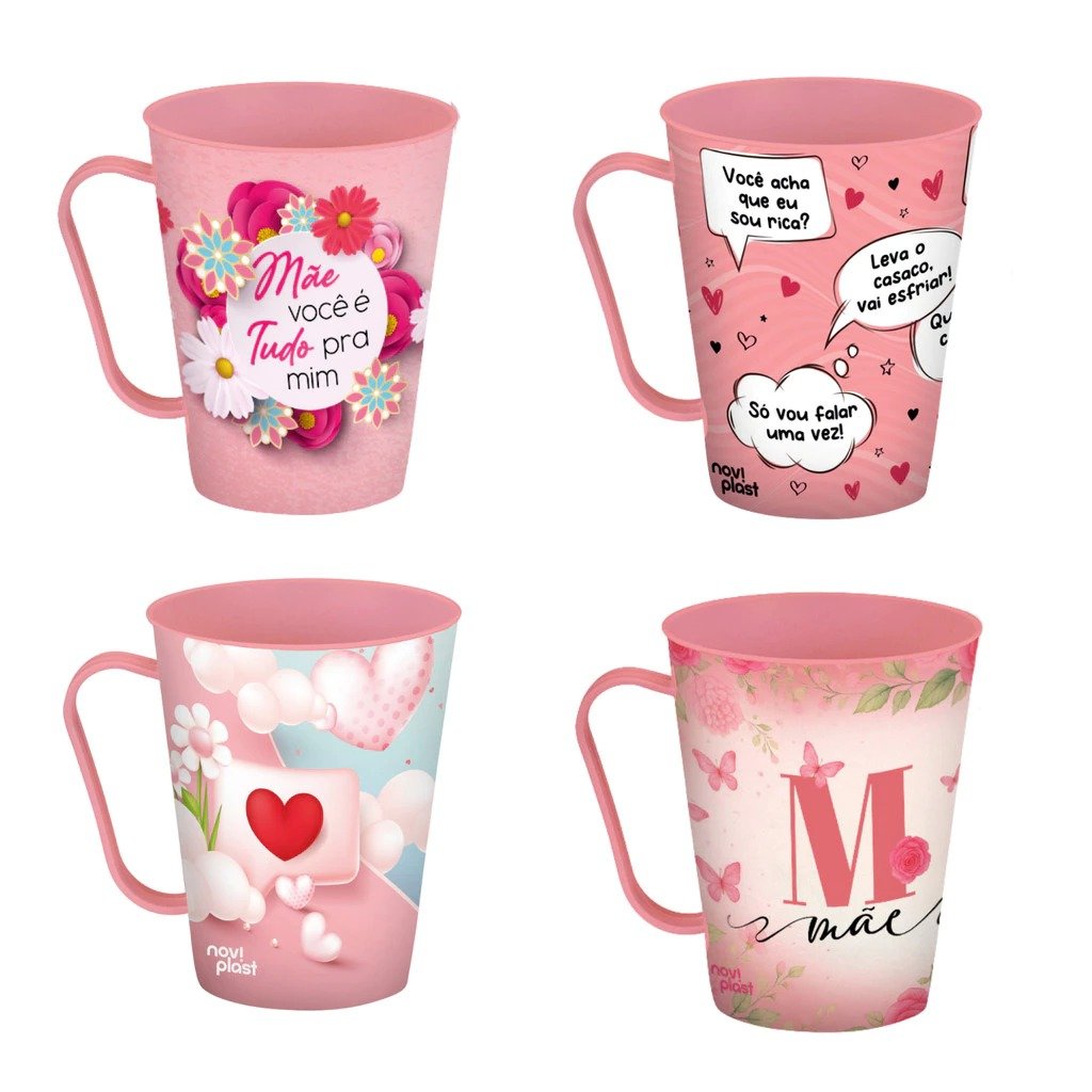 Caneca Mãe Decorada 430ml