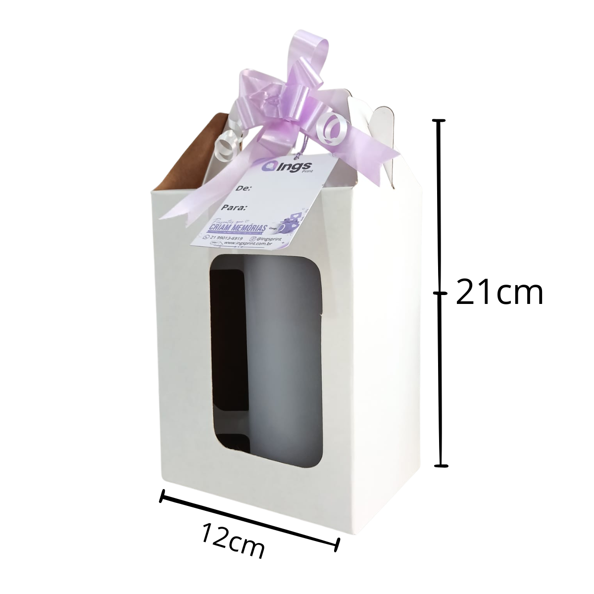Caixa caneca Jateada - Imagem 2