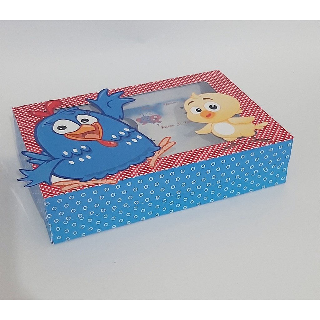 Caixa Kit Mini Confeiteiro Galinha Pintadinha/ Montada - Imagem 2