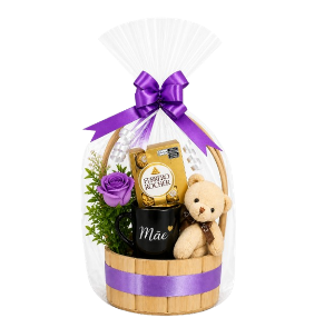 Cesta Baby Romântica  Chocolates e Mimos