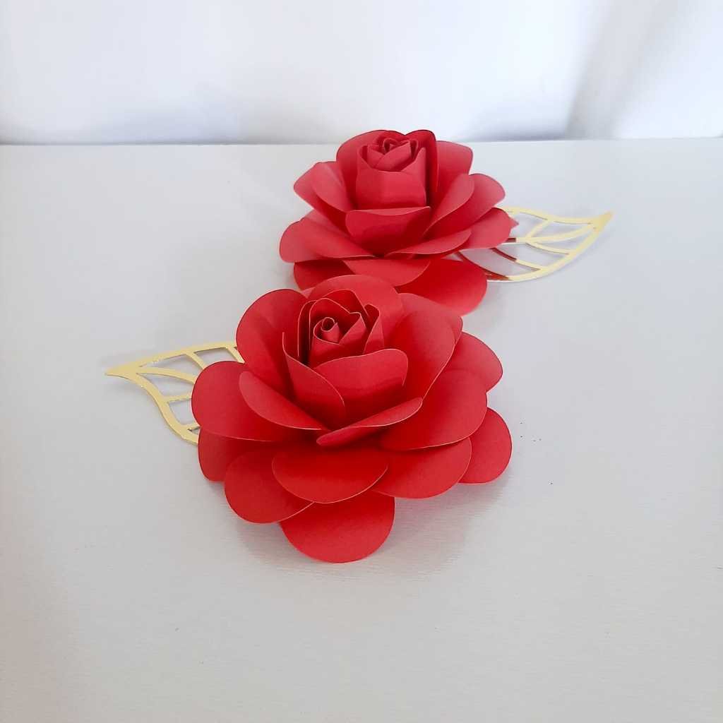 10 Pacotes de Flores de Papel 60/40/30/20 Unidades - Imagem 6