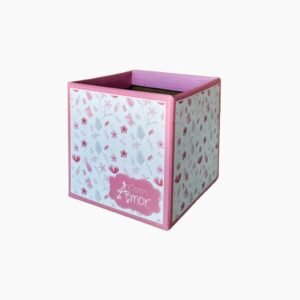 Cachepot com amor rosa 11cm